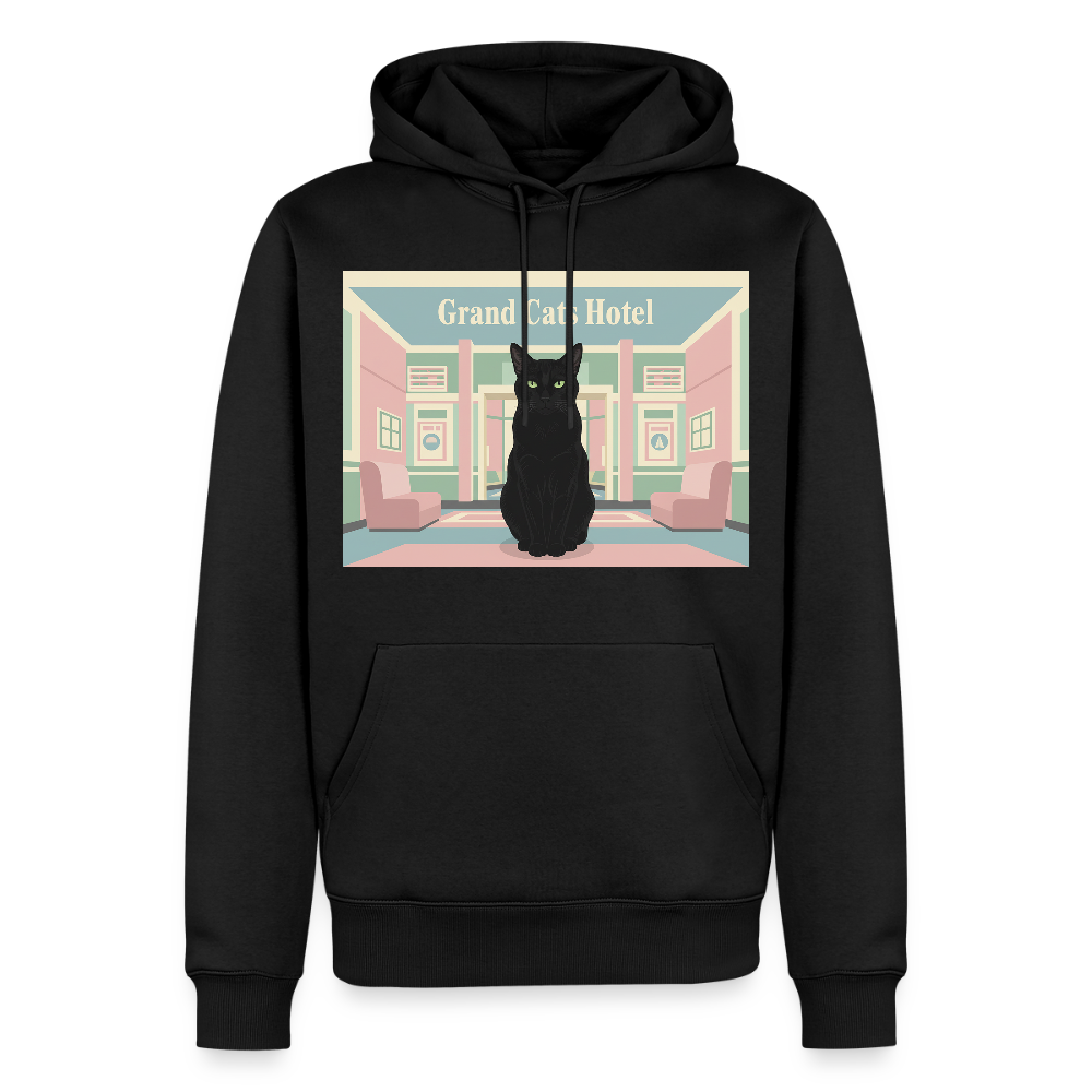 Grand Hotel Krümel | Männer Premium Hoodie - Schwarz