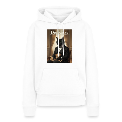 Die Katze – Krümel regelt das | Frauen Premium Hoodie - Weiß