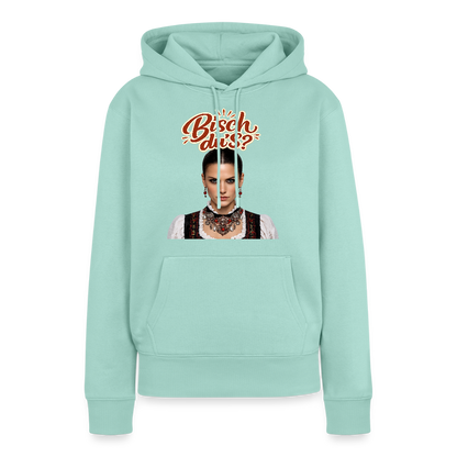 Schwarzwaldstolz – Sie weiß, wer sie isch | Frauen Premium Hoodie - Mint 