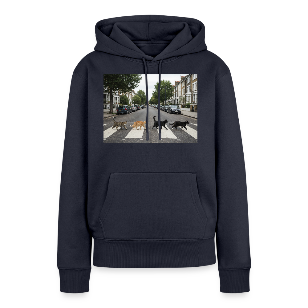 The Purrfect Crossing – Wir waren vor der Band da | Frauen Premium Hoodie - Navy