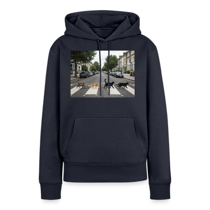 The Purrfect Crossing – Wir waren vor der Band da | Frauen Premium Hoodie - Navy