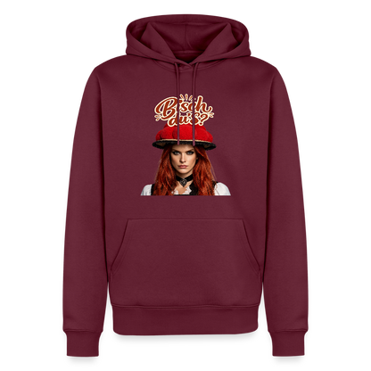 Bisch du’s? – Schwarzwaldmädel | Männer Premium Hoodie - Burgunderrot