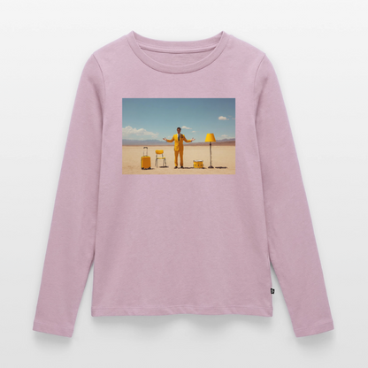 Alles im Griff (theoretisch) | Frauen Premium Bio Langarmshirt - Altrosa
