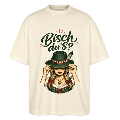 Bisch du’s? – Der Blick sagt alles | Stanley/Stella Oversized Unisex Bio T-Shirt Blaster - Natur