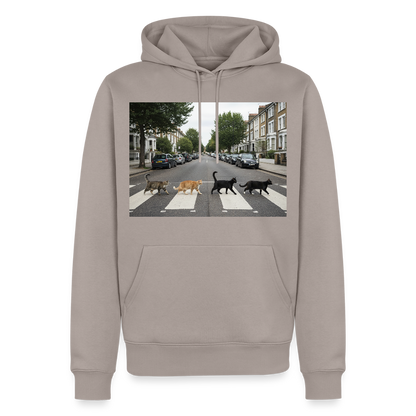 The Purrfect Crossing – Wir waren vor der Band da | Männer Premium Hoodie - Taupe
