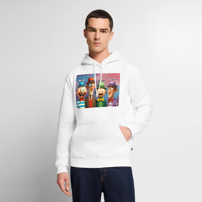 Gedankenkreise auf Hochtouren | Männer Premium Hoodie - Weiß