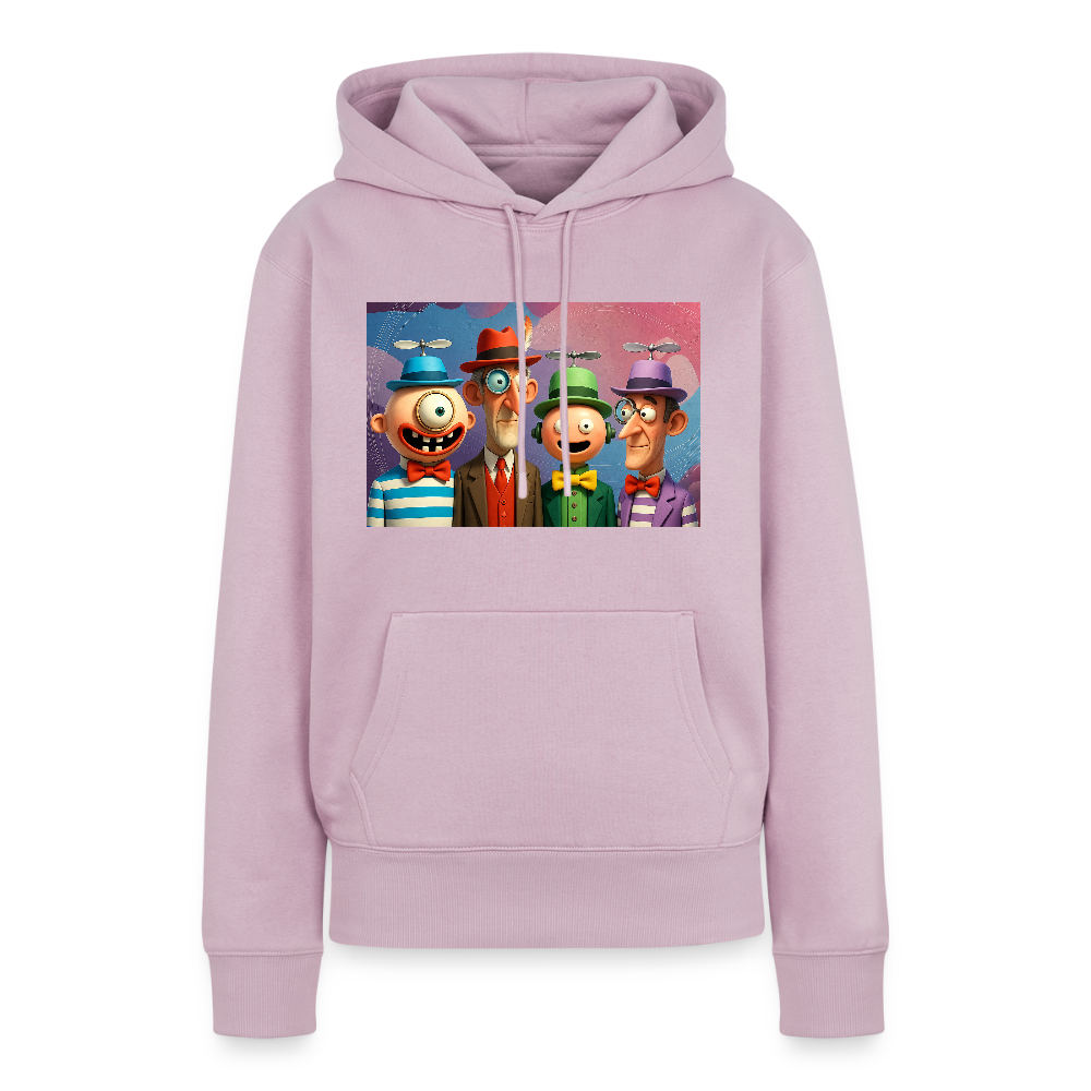 Gedankenkreise auf Hochtouren | Frauen Premium Hoodie - Altrosa