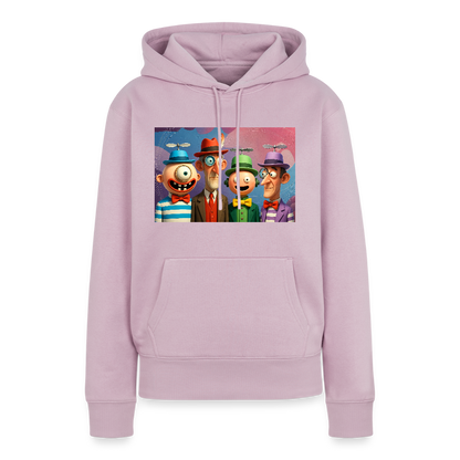 Gedankenkreise auf Hochtouren | Frauen Premium Hoodie - Altrosa