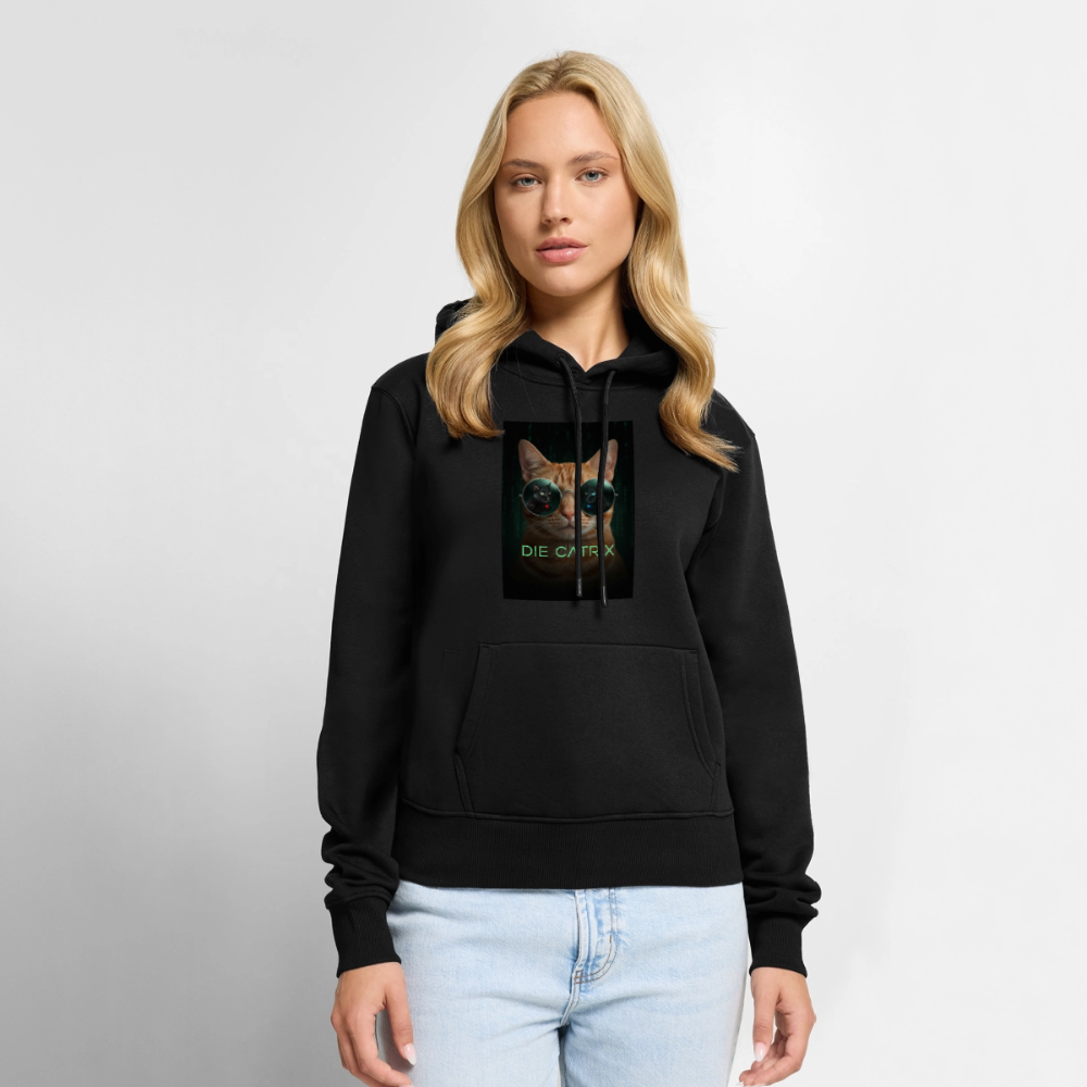 Die Catrix – Krümel erwacht | Frauen Premium Hoodie - Schwarz