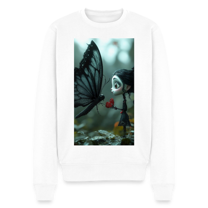 Mut für einen Moment |  Männer Premium Pullover - Weiß