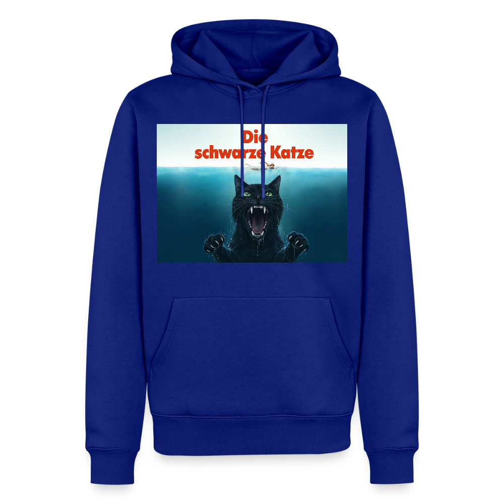 Die schwarze Katze - Krümel taucht auf | Männer Premium Hoodie - Royalblau