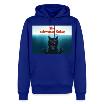 Die schwarze Katze - Krümel taucht auf | Männer Premium Hoodie - Royalblau
