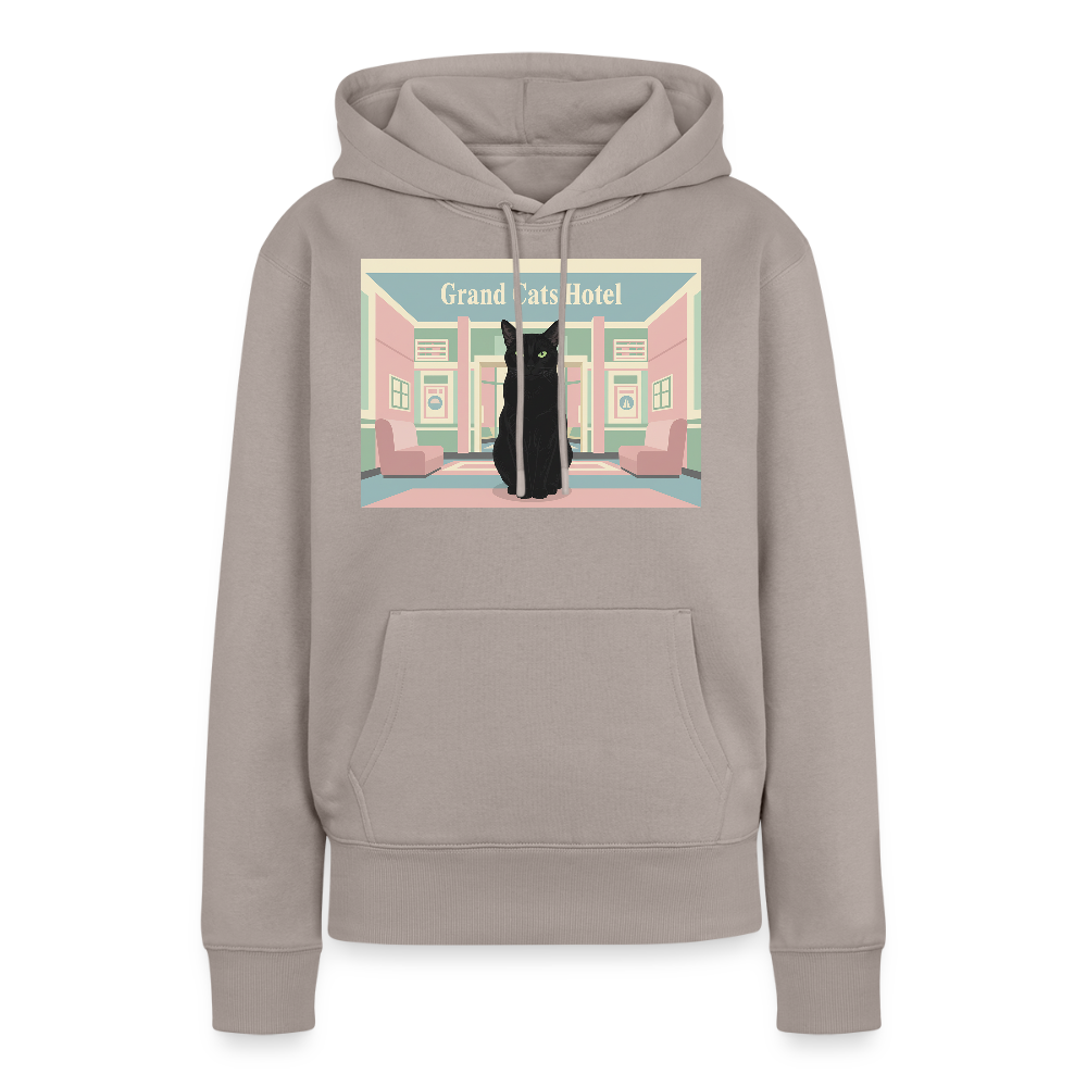 Grand Hotel Krümel | Frauen Premium Hoodie - Taupe