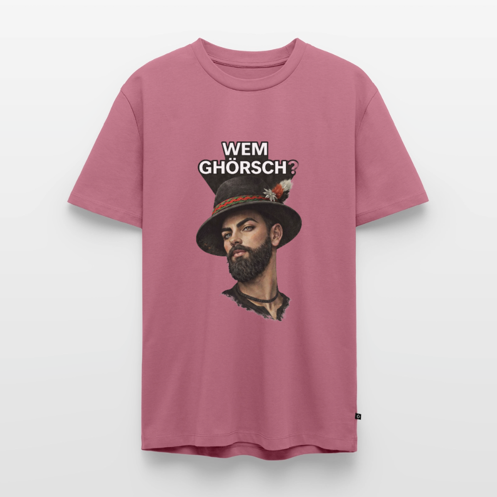Wem ghörsch? – Alemannische Klärung | Männer Premium T-Shirt - Mauve