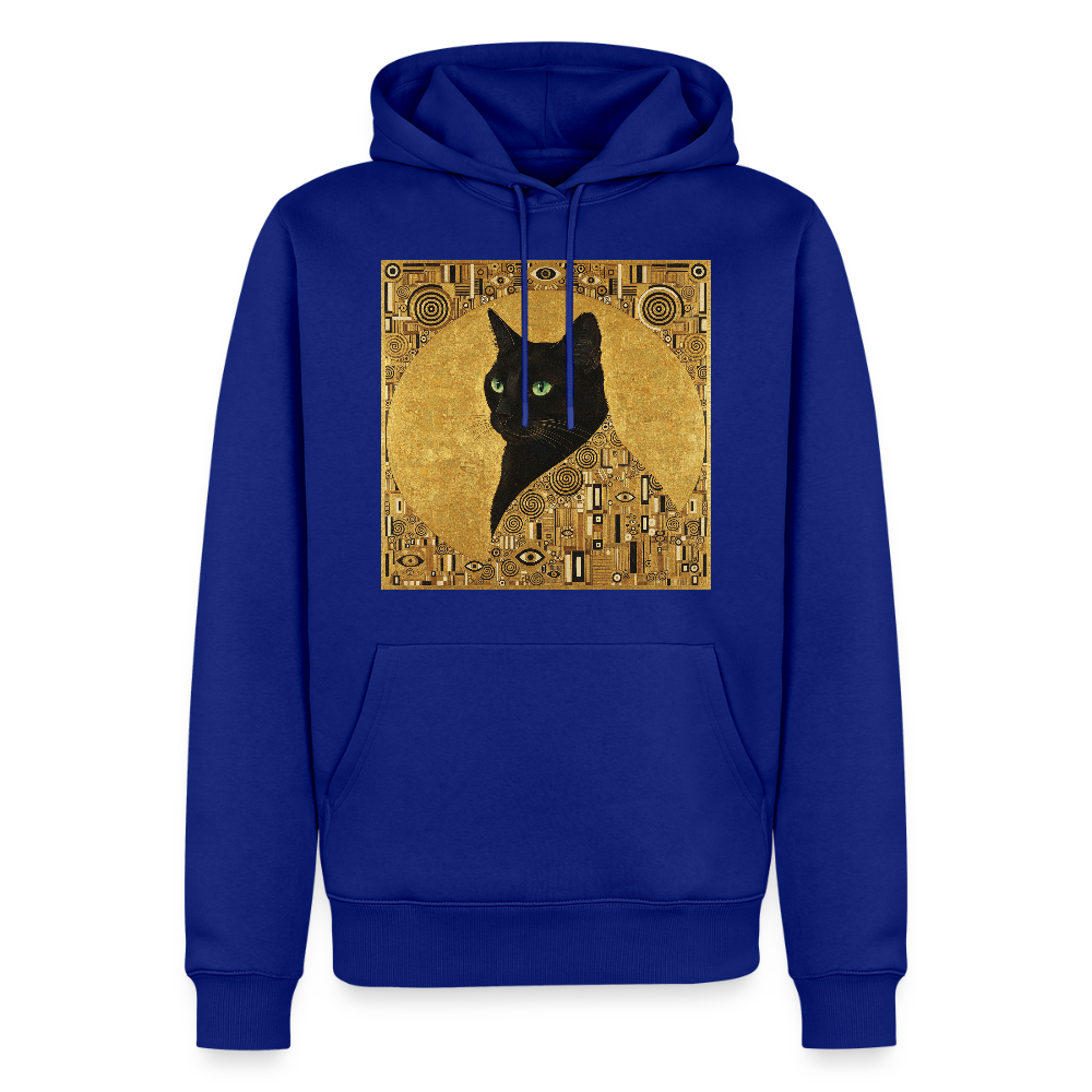 Adele… aber sie schnurrt – Goldene Katze à la Klimt | Männer Premium Hoodie - Royalblau