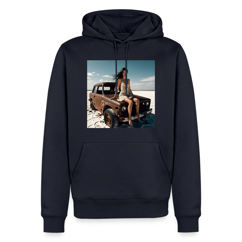 Warten auf irgendwas | Männer Premium Hoodie - Navy