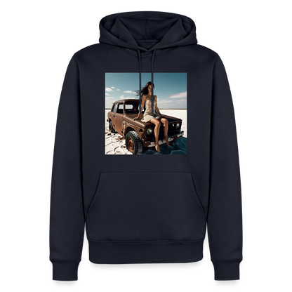 Warten auf irgendwas | Männer Premium Hoodie - Navy