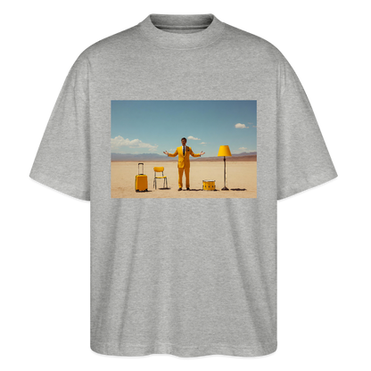 Alles im Griff (theoretisch) | Stanley/Stella Oversized Unisex Bio T-Shirt Blaster - Grau meliert