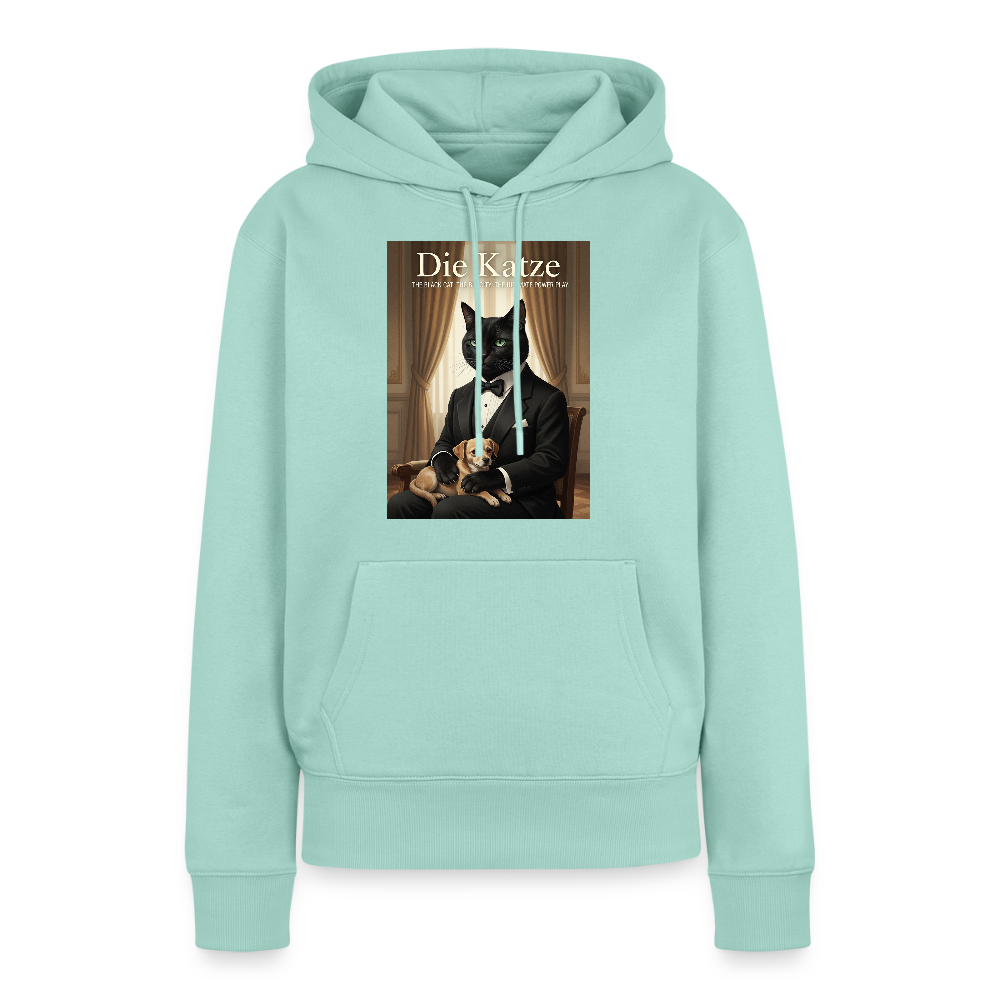 Die Katze – Krümel regelt das | Frauen Premium Hoodie - Mint 