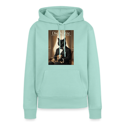 Die Katze – Krümel regelt das | Frauen Premium Hoodie - Mint 