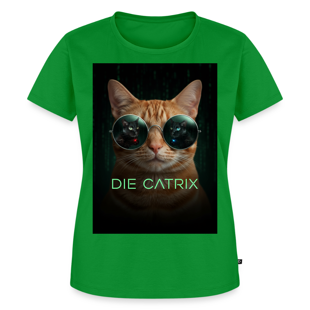 Die Catrix – Krümel erwacht | Frauen Premium T-Shirt - Grün