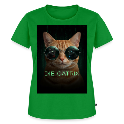 Die Catrix – Krümel erwacht | Frauen Premium T-Shirt - Grün