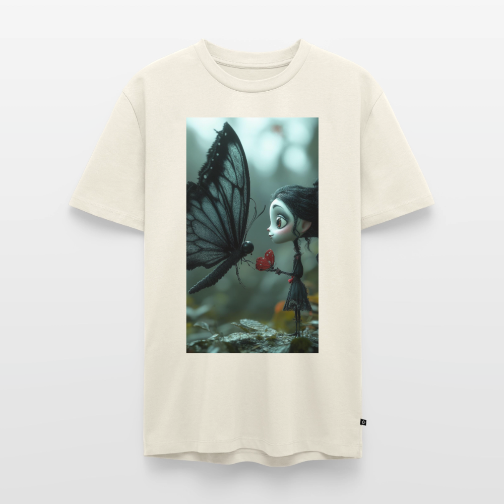 Mut für einen Moment | Männer Premium T-Shirt - Naturweiß