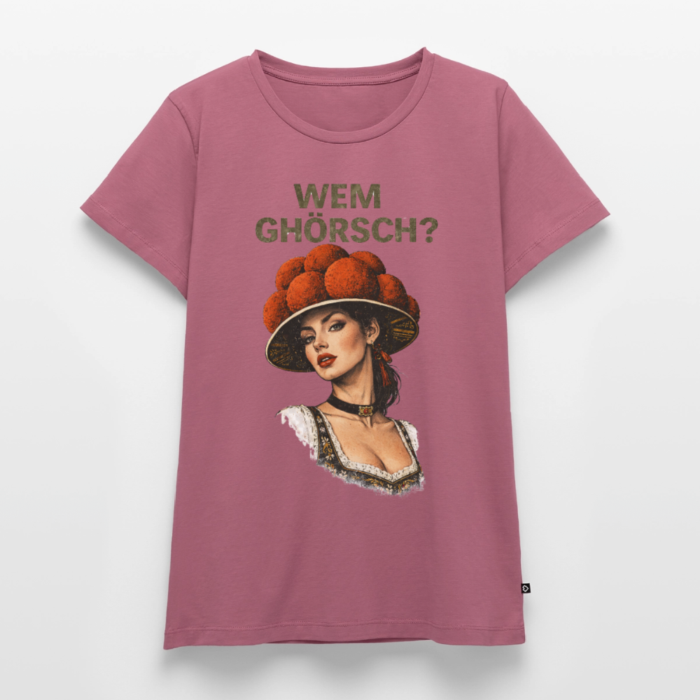 Wem ghörsch? – Schwarzwald Edition | Frauen Premium T-Shirt - Mauve