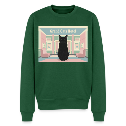Grand Hotel Krümel |  Männer Premium Pullover - Flaschengrün
