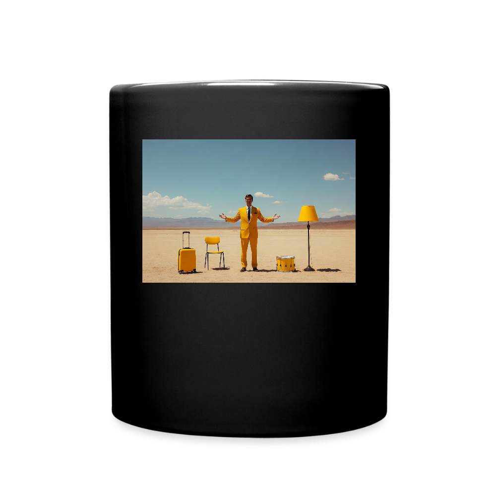 Alles im Griff (theoretisch) | Tasse einfarbig - Schwarz