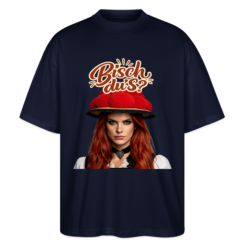 Bisch du’s? – Schwarzwaldmädel  | Stanley/Stella Oversized Unisex Bio T-Shirt Blaster - Navy