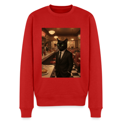 Krümel – Royale mit Pfote |  Männer Premium Pullover - Rot