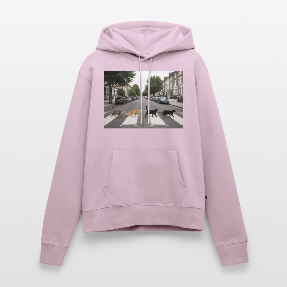 The Purrfect Crossing – Wir waren vor der Band da | Frauen Premium Hoodie - Altrosa