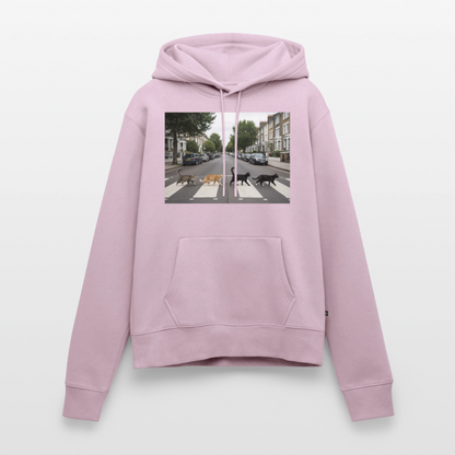 The Purrfect Crossing – Wir waren vor der Band da | Frauen Premium Hoodie - Altrosa