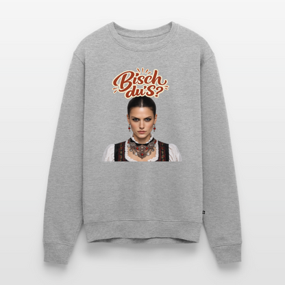 Schwarzwaldstolz – Sie weiß, wer sie isch |  Männer Premium Pullover - Grau meliert