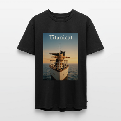 Titanicat – Ich bin der König der Kratzbäume | Männer Premium T-Shirt - Schwarz