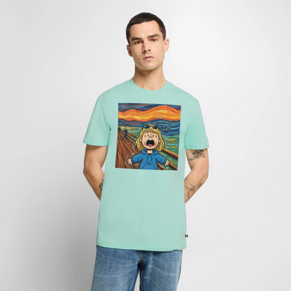 Der Schrei… manchmal bist du es selbst | Männer Premium T-Shirt - Mint 