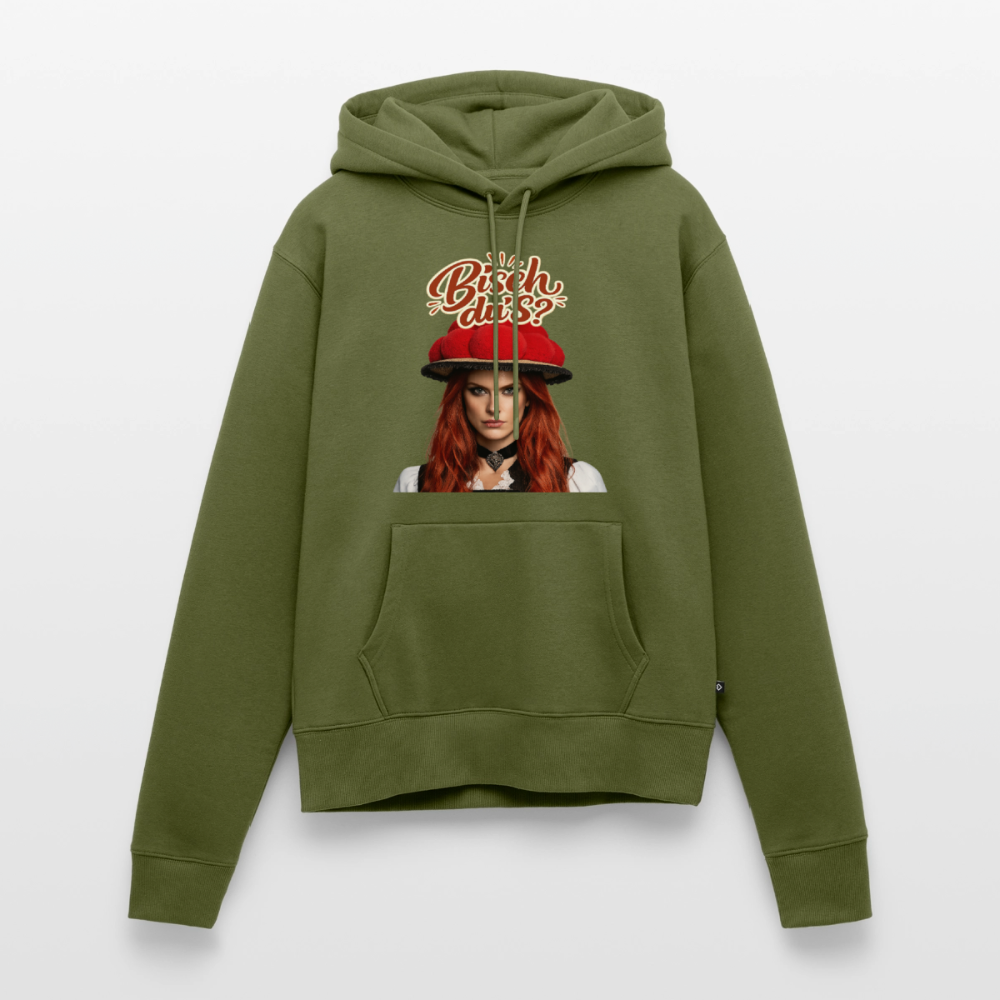 Bisch du’s? – Schwarzwaldmädel | Frauen Premium Hoodie - Khaki