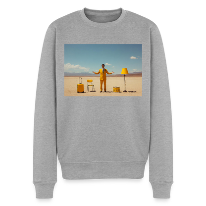 Alles im Griff (theoretisch) |  Männer Premium Pullover - Grau meliert