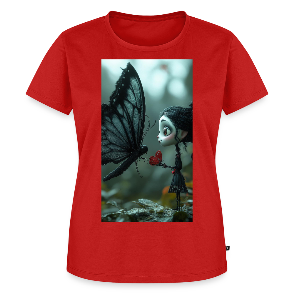 Mut für einen Moment | Frauen Premium T-Shirt - Rot