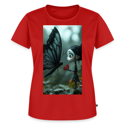 Mut für einen Moment | Frauen Premium T-Shirt - Rot