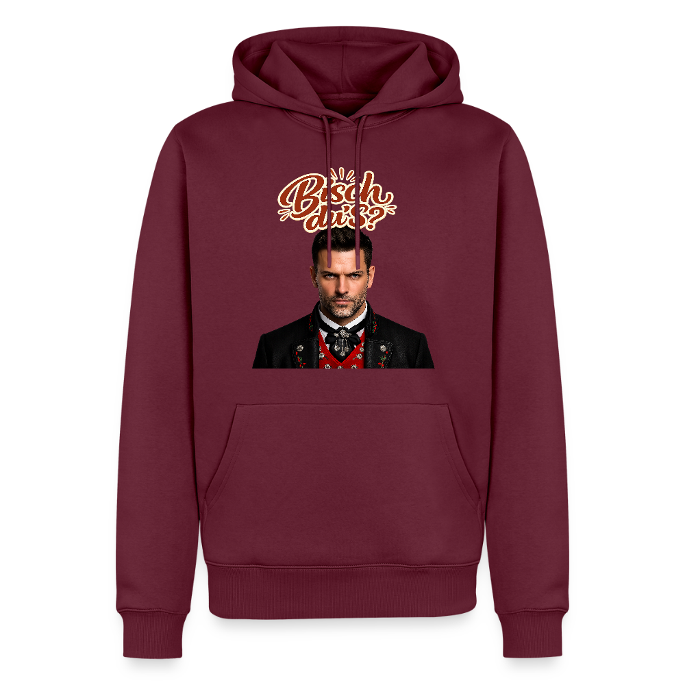 Bisch du’s? – Schwarzwaldkerl | Männer Premium Hoodie - Burgunderrot