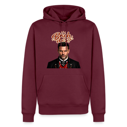 Bisch du’s? – Schwarzwaldkerl | Männer Premium Hoodie - Burgunderrot