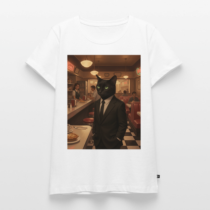 Krümel – Royale mit Pfote | Frauen Premium T-Shirt - Weiß