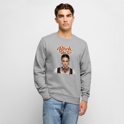 Schwarzwaldstolz – Sie weiß, wer sie isch |  Männer Premium Pullover - Grau meliert