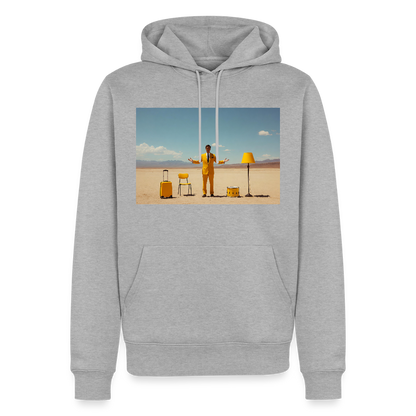 Alles im Griff (theoretisch) | Männer Premium Hoodie - Grau meliert