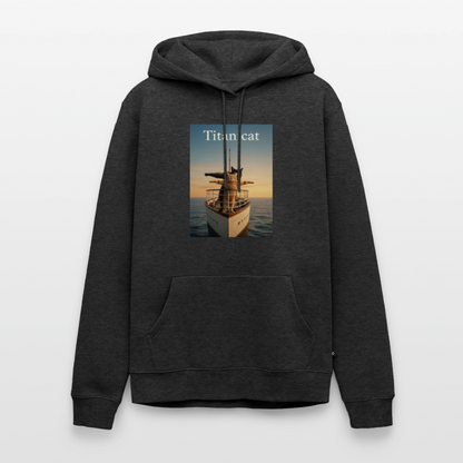 Titanicat – Ich bin der König der Kratzbäume | Männer Premium Hoodie - Anthrazit meliert