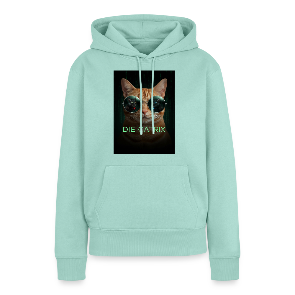 Die Catrix – Krümel erwacht | Frauen Premium Hoodie - Mint 