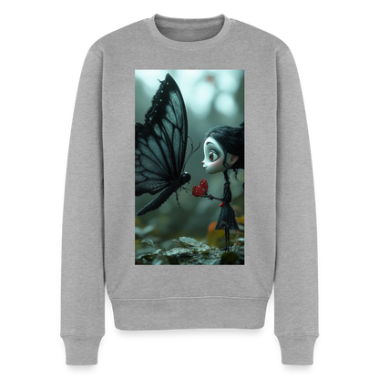 Mut für einen Moment |  Männer Premium Pullover - Grau meliert