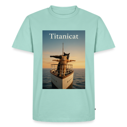 Titanicat – Ich bin der König der Kratzbäume | Männer Premium T-Shirt - Mint 